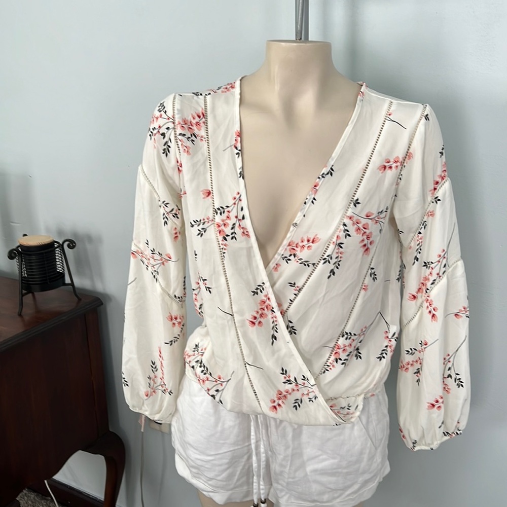 Sienna Sky open front blouse